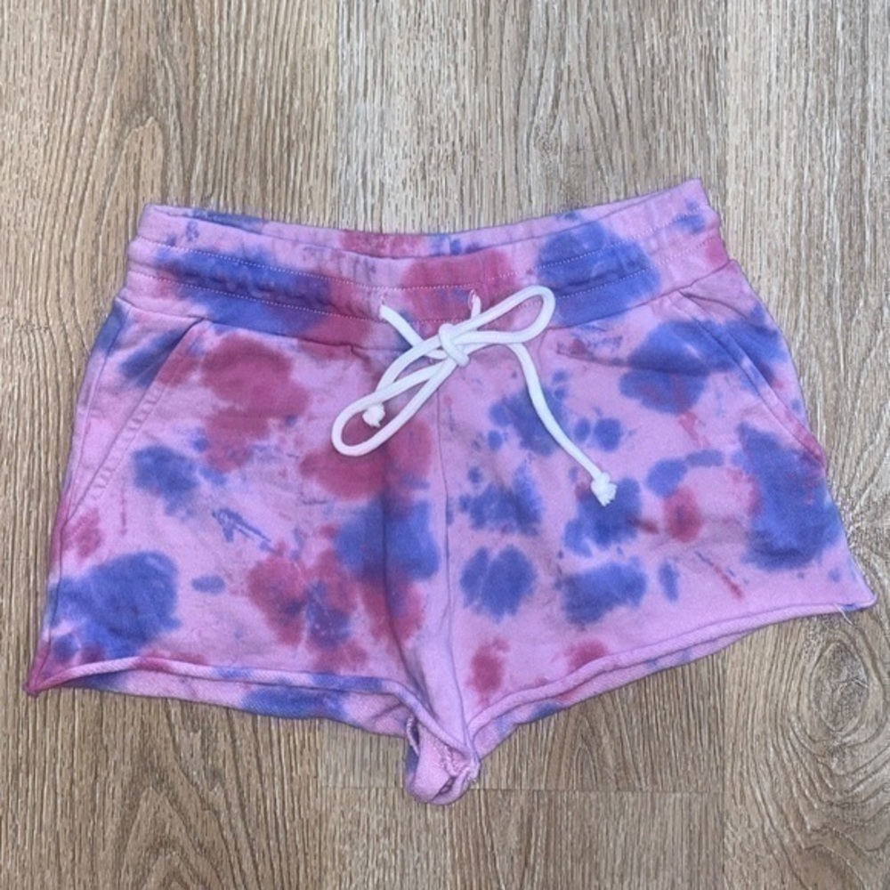 Forever 21 colorful tie dye lounge shorts